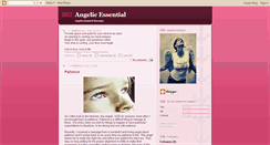 Desktop Screenshot of angelicessential.blogspot.com