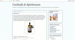 Desktop Screenshot of cocktails-and-spirits.blogspot.com