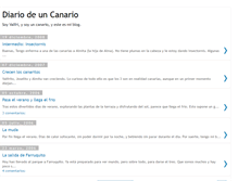 Tablet Screenshot of elcanario.blogspot.com