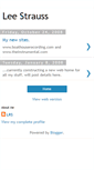 Mobile Screenshot of leestrauss.blogspot.com