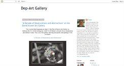 Desktop Screenshot of departgallery.blogspot.com