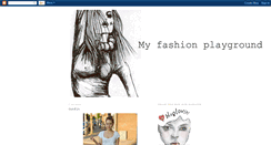 Desktop Screenshot of my-fashion-playground.blogspot.com