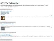 Tablet Screenshot of helvetia-catholica.blogspot.com