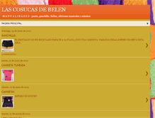 Tablet Screenshot of lascosucasdebelen.blogspot.com