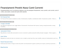 Tablet Screenshot of finanziamenti-veloci.blogspot.com