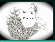 Tablet Screenshot of huntingpeacocks.blogspot.com