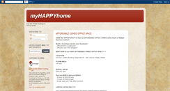 Desktop Screenshot of myhappy-home.blogspot.com