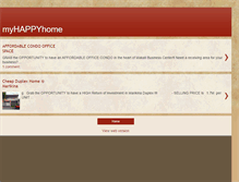 Tablet Screenshot of myhappy-home.blogspot.com