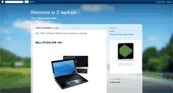 Desktop Screenshot of e-laptops.blogspot.com