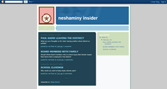 Desktop Screenshot of neshaminyinsider.blogspot.com