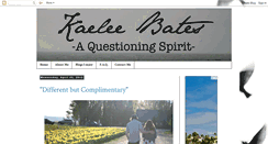 Desktop Screenshot of kaeleebates.blogspot.com