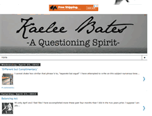 Tablet Screenshot of kaeleebates.blogspot.com