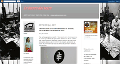 Desktop Screenshot of cualquieraarte.blogspot.com