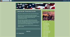 Desktop Screenshot of dallascityweb.blogspot.com