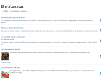 Tablet Screenshot of elmatarratas.blogspot.com