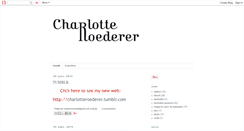 Desktop Screenshot of charlotteroederer.blogspot.com