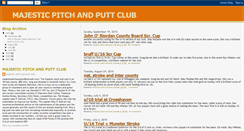 Desktop Screenshot of majesticpitchandputt.blogspot.com