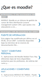 Mobile Screenshot of moodletecnoinf.blogspot.com