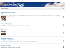 Tablet Screenshot of chosewoodnow.blogspot.com