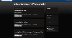 Desktop Screenshot of millenniaimagery.blogspot.com