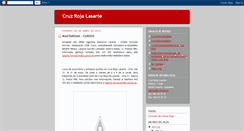 Desktop Screenshot of cruzrojalasarte.blogspot.com