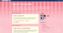 Desktop Screenshot of lauravinicombe.blogspot.com