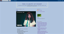 Desktop Screenshot of clarityofnight.blogspot.com
