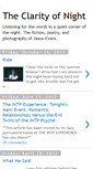 Mobile Screenshot of clarityofnight.blogspot.com