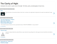Tablet Screenshot of clarityofnight.blogspot.com