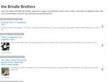 Tablet Screenshot of brindlebrothers.blogspot.com