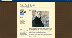 Desktop Screenshot of poetryworthreading.blogspot.com