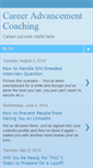 Mobile Screenshot of careeradvancementcoaching.blogspot.com