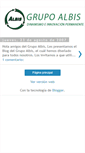 Mobile Screenshot of grupoalbis.blogspot.com