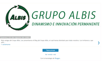 Tablet Screenshot of grupoalbis.blogspot.com