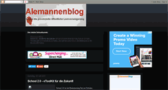 Desktop Screenshot of alemannenblog.blogspot.com