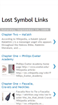 Mobile Screenshot of lostsymbolweb.blogspot.com