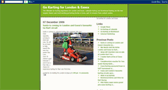 Desktop Screenshot of go-karting-london-essex.blogspot.com