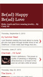 Mobile Screenshot of beadhappybeadlove.blogspot.com