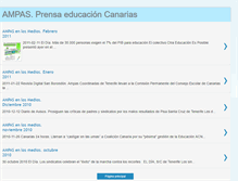 Tablet Screenshot of ampasprensaeducacioncanarias.blogspot.com