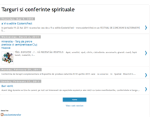 Tablet Screenshot of conferintespirituale.blogspot.com