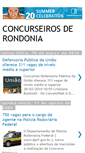Mobile Screenshot of concurseirosderondonia.blogspot.com