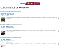 Tablet Screenshot of concurseirosderondonia.blogspot.com