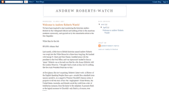 Desktop Screenshot of andrewrobertswatch.blogspot.com