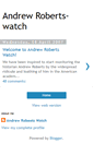 Mobile Screenshot of andrewrobertswatch.blogspot.com