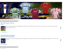Tablet Screenshot of futboldeuropa.blogspot.com