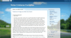 Desktop Screenshot of jesusalmundo-notascristianas.blogspot.com