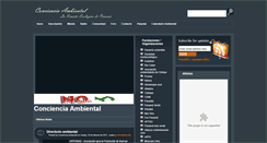 Desktop Screenshot of concienciaambientalpanama.blogspot.com