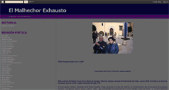 Desktop Screenshot of malhechor-exhausto.blogspot.com