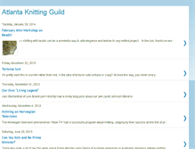 Tablet Screenshot of akgknits.blogspot.com