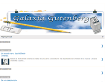 Tablet Screenshot of galaxia-gutenberg.blogspot.com